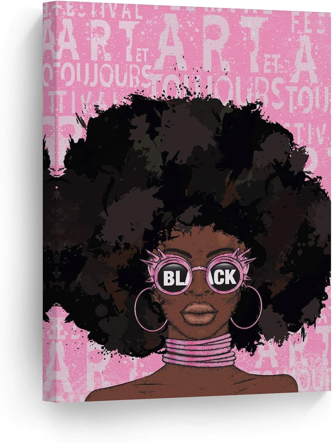 AEFER African American Wall Art, Black Art Wall Decor, African American ...