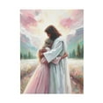 thumbnail image 1 of AEFER Calming Embrace,Modern Christian Art Jesus Hugs Girl Pictures Jesus and Woman Wall Art LDS Art Religious Wall Decor Jesus Prints Christian Wall Decor Unframe: 24x16inch(60x40cm), 1 of 5