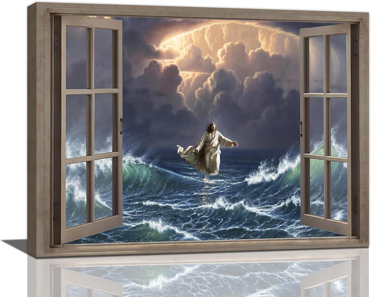 Room for Jesus Floating Art Square