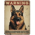 thumbnail image 2 of Major And More Dog Warning Notice Sign – 30x15cm Weatherproof Metal – Outdoor Use 2 of 5