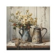 thumbnail image 1 of AEFER Farmhouse vintage rustic wall decor, floral wall art modern home artwork Unframe: 20x16inch(50x40cm), 1 of 6