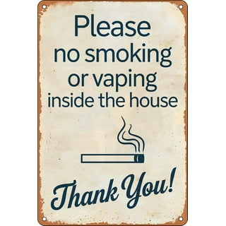 Metal Warning No Smoking Wall Door Sign Tin Garage Bar Pub Office Business Decor Metal Warning No Smoking Wall Door Sign Tin Garage Bar Pub Office Business Decor