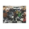 thumbnail image 1 of AEFER The Most Iconic Black Male Comedians Just Hanging Out in The Barbershop Poster Decorative Painting Canvas Wall Art Living Room Posters Bedroom Painting Unframe: 8x10inch(20x25cm), 1 of 5