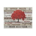 thumbnail image 1 of AEFER Inspirational Wall Art For Office Office Rules Canvas Wall Art Team Rules Motivation Positive Quotes Wall Decor Teamwork Wall Art Painting Prints for Home Office Ready to hang(16"x24"), 1 of 6