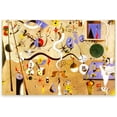 AEFER Joan Miro Canvas Wall Art Carnevale Di Arlecchino Print Wall
