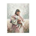 thumbnail image 1 of AEFER Jusus and Lamb Wall Art God Love The Lamb Art Christian Wall Art Leave The 99,Pictures Wall Decor Jesus Wall Art LDS Art, Bible Painting Jesus PrintArt Jesus 99 Art Unframe: 11x14inch(28x36cm), 1 of 5