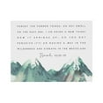 thumbnail image 1 of AEFER MINIMALIST LIVING ROOM DECOR, I Am Making A Way In The Wilderness Isaiah 43 18-19, Horizontal Scripture Wall Art Unframe: 10x8inch(25x20cm), 1 of 6