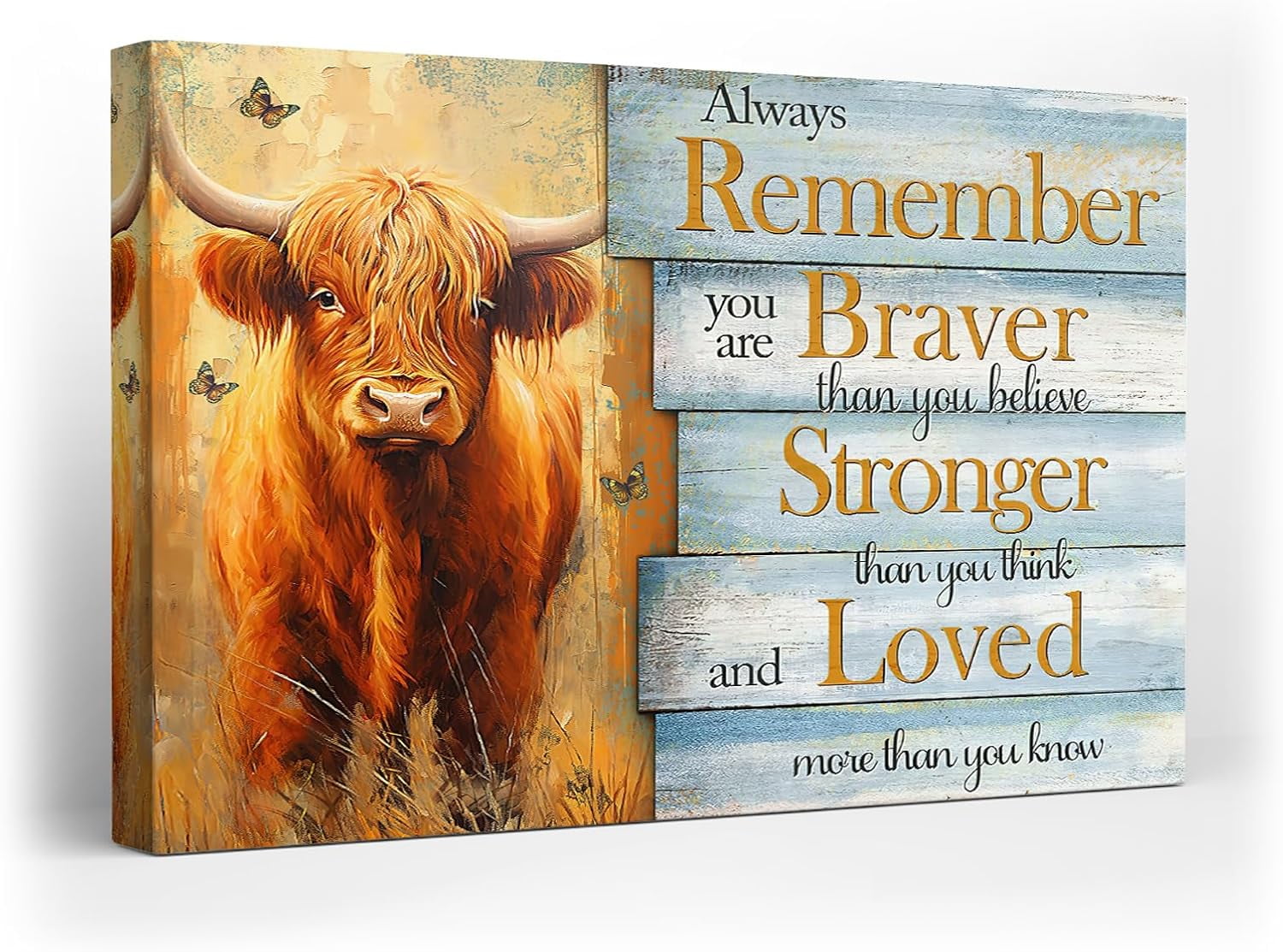 aefer-motivational-highland-cow-canvas-wall-art-christian-cow-print