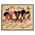 AEFER Positive Quotes Wall Decor African American Women, Teen Girls ...