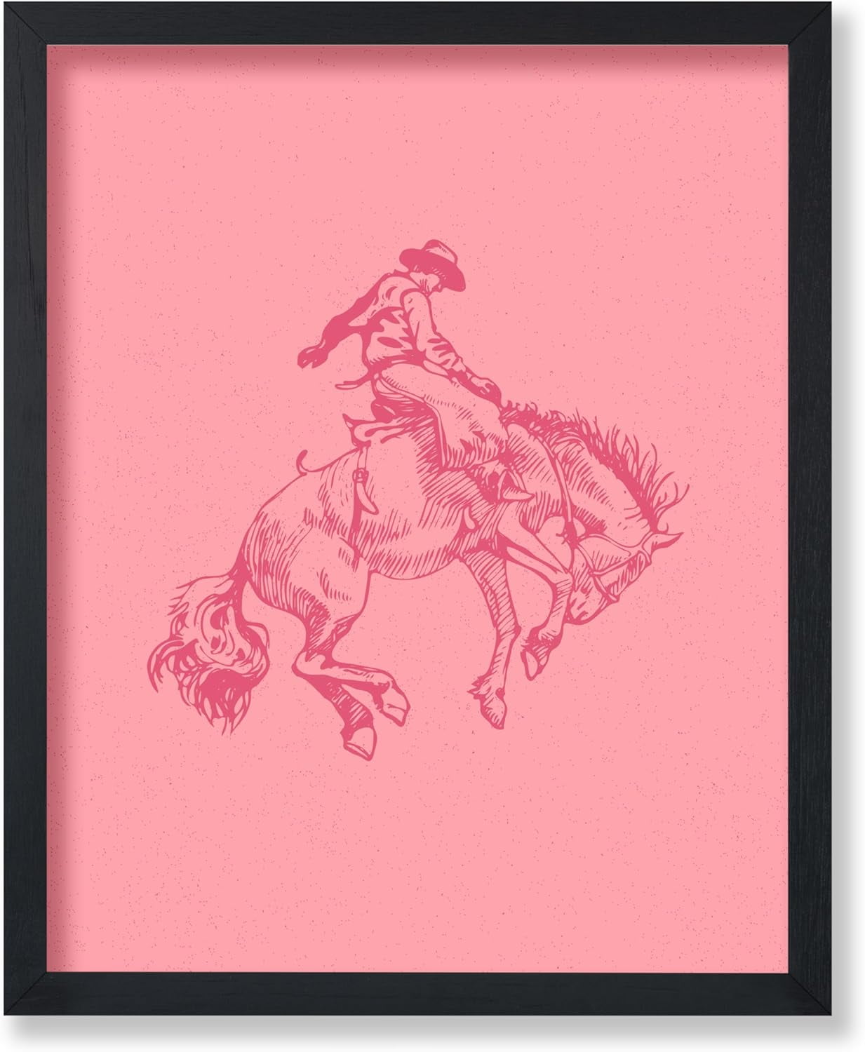 Aefer vintage advertising poster retro western print cowboy funky