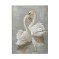 thumbnail image 1 of AEFER Vintage Framed Wall Art for Living Room, Farmhouse White Swan Vintage Painting Canvas Wall Art Prints for Bathroom Wall Decor, Classical Gold Framed Animal Vintage Wall Decor 12x16, 1 of 6