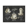 thumbnail image 1 of AEFER Vintage Kitchen Coffee Decor Wall Art Rustic Black and White Coffee Sign Cafe Pictures Wall Decor Canvas Painting Prints Artwork Home Decorations Unframed for Coffee Bar Dining Room 24"x20", 1 of 6