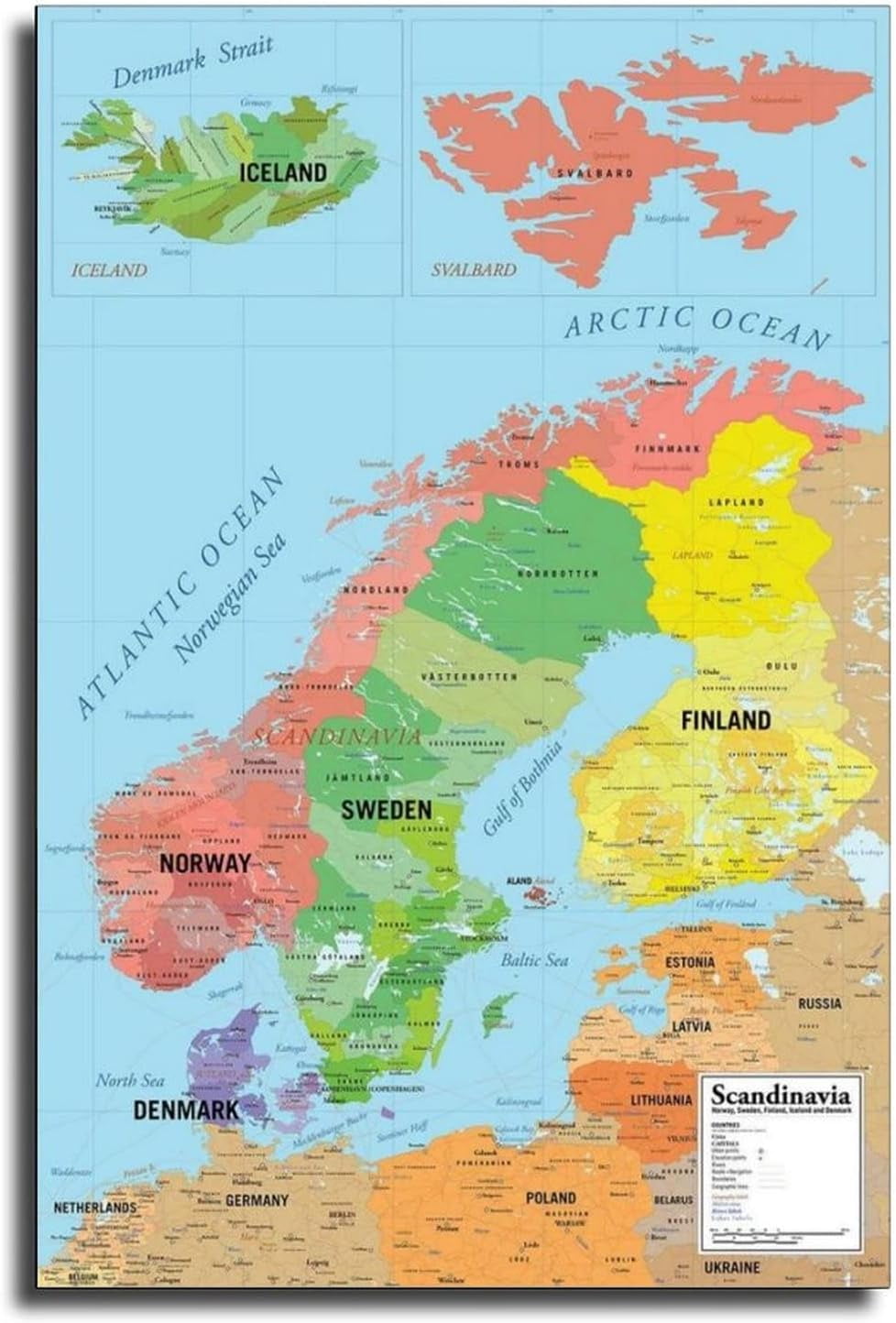 AEFER Wall MAP Of SCANDINAVIA POSTER Sweden Norway Finland Denmark AEFER Wall MAP SCANDINAVIA POSTER Sweden Norway Finland Denmark Iceland Canvas Art Living Room Posters Bedroom Painting And Decor B1a4c0c2 9dec 4732 8d32 37c95b7e821f.f1b0e2b5dc8f3dacf93d8ebb4864d688