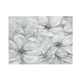 thumbnail image 1 of AEFER White Grey Flowers Wall Pictures: Grey Wall Decor Gray Wall Art Abstract Blossoom Grey Floral Painting Grey Canvas Poster Modern Elegant Prints for Unframe: 10x8inch(25x20cm), 1 of 6
