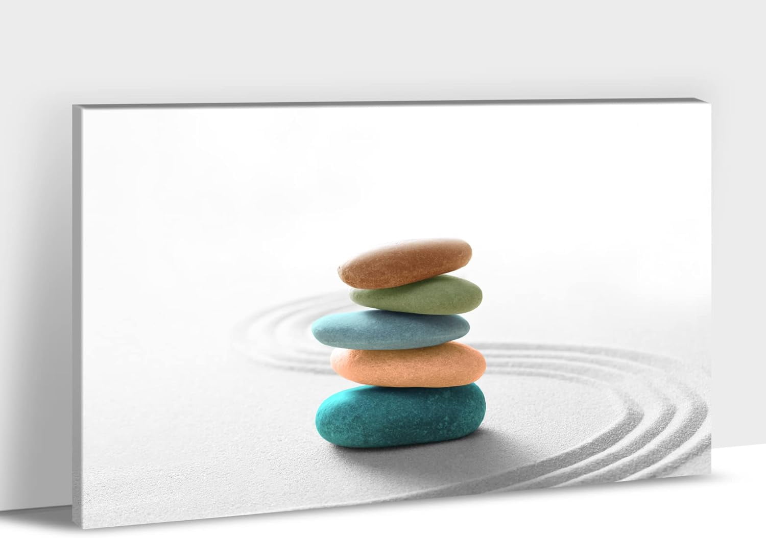 AEFER Zen Spa Wall Art for Living Room, Spa Bathroom Canvas Wall Art ...