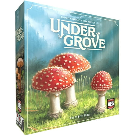AEG: Undergrove - Strategy Board Game, Nature Resource Management, Token Collection & Tile Laying, Tree Growing, Ages 10+, 1-4 Players, 60-90 Mins