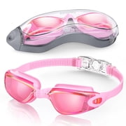 AEGEND Adult Swim Goggles, Soft Fit with Anti Fog and UV Protection, 1 Pack