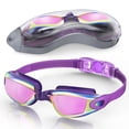 thumbnail image 1 of AEGEND Adult Swim Goggles, Soft Fit with Anti‑Fog and UV Protection, 1 Pack, 1 of 8