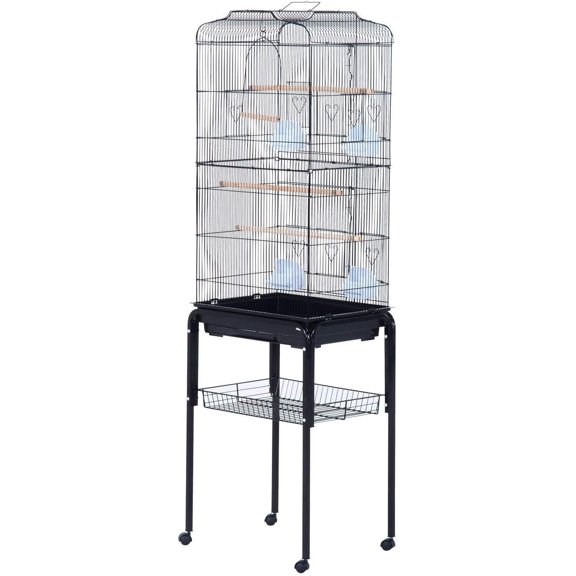 Image showcasing Prevue Pet Products Flight Bird Cage Starter Kit with Accessories for ...