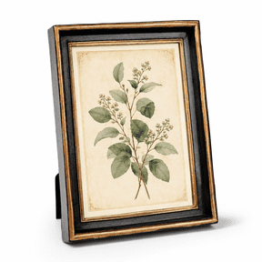 AELS Vintage Picture Frame, Fits 4x6 Photos, Luxury Antique Photo Frame with Glass Front, Pearl Pattern, Tabletop & Wall Hanging Display