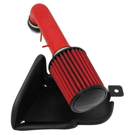 AEM 2015 Volkswagen Golf GTI 2.0L Cold Air Intake System Wrinkle Red