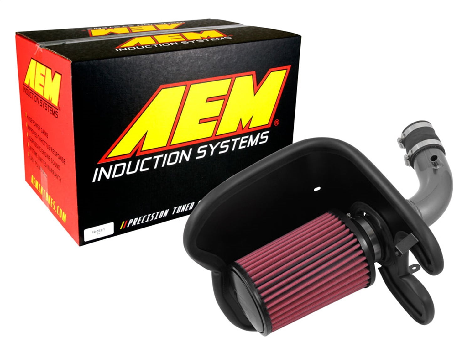 AEM Cold Air Intake System: Easy Installation, Engineered to Maximize Airflow, Boost Horsepower & Torque, AEM-21-805C