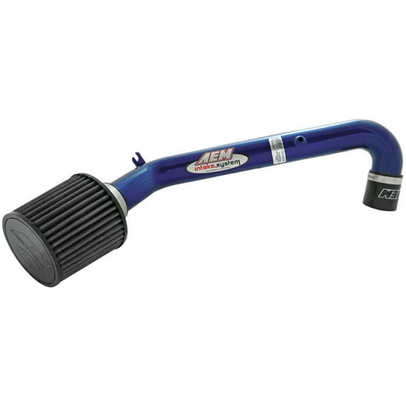 AEM 22-413B Blue Short Ram Intake System Fits select: 1997-2000 HONDA CIVIC LX, 1996 HONDA CIVIC DX