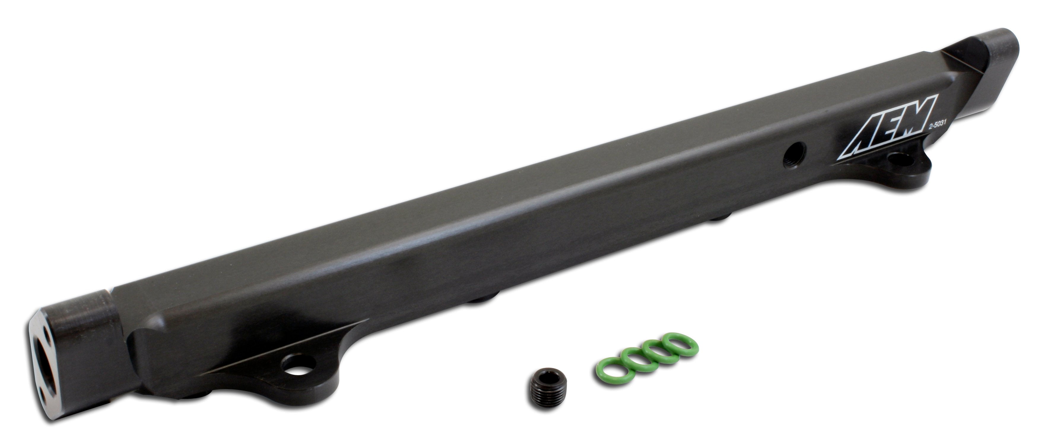 AEM 25-131BK High Volume Fuel Rail - Black