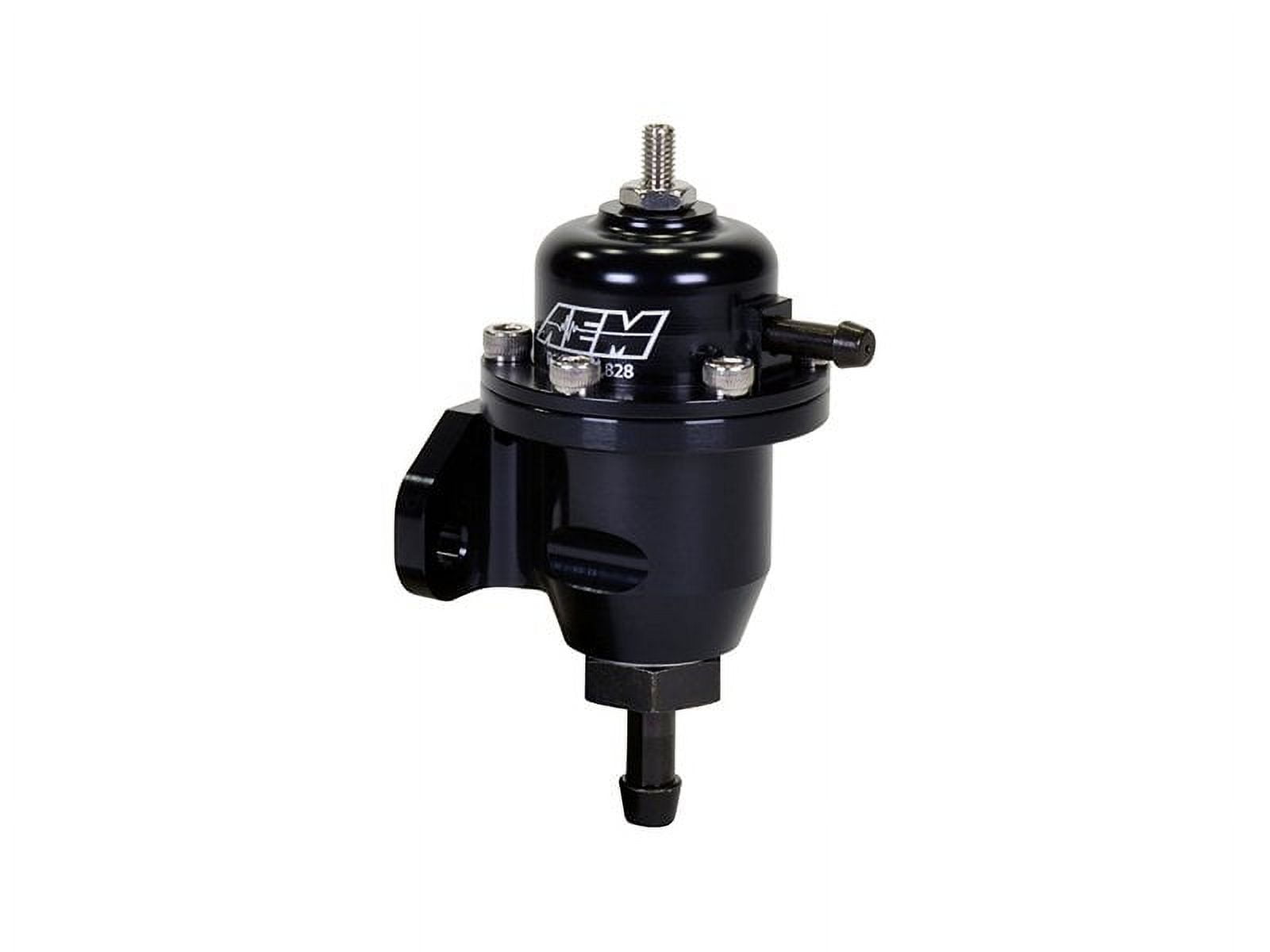 AEM 25-301BK Adjustable Fuel Pressure Regulator - Black