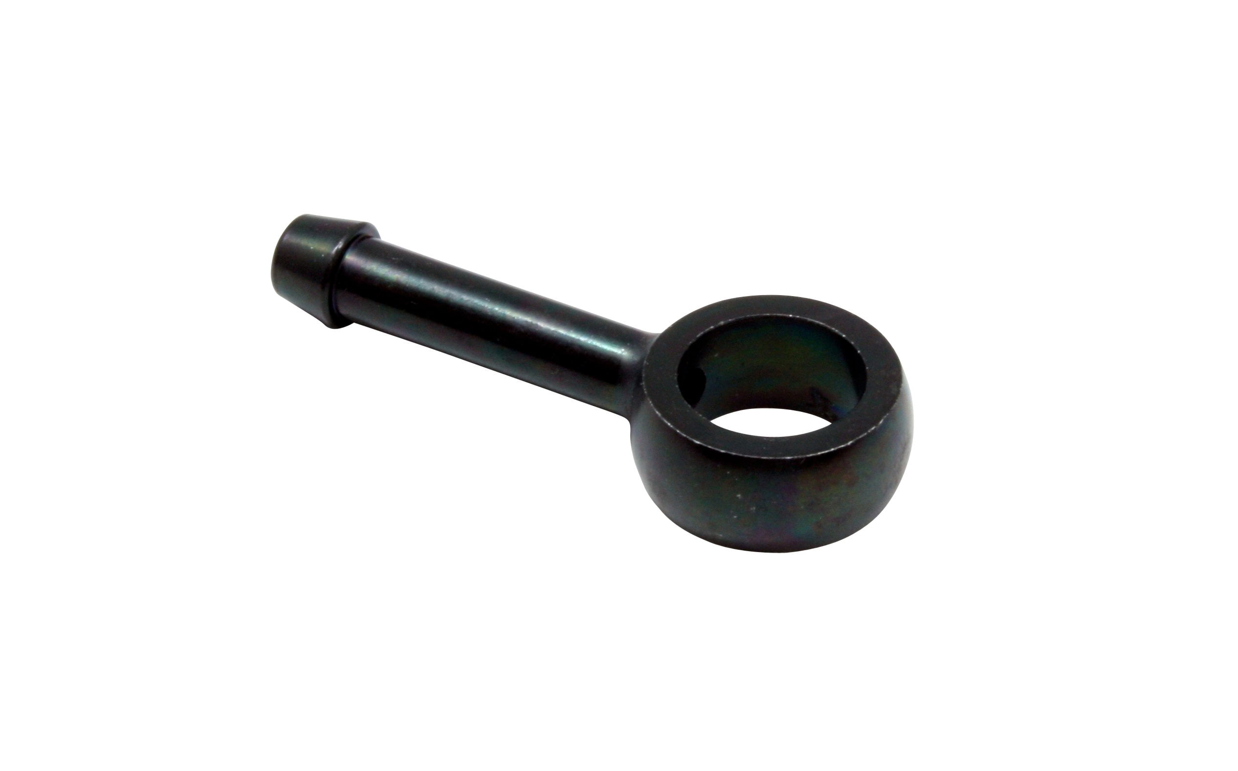 AEM 25-610 Banjo to 7mm Barb Vacuum Fitting for AEM Adjustable Fuel Pressure Regulator, Black Anodized