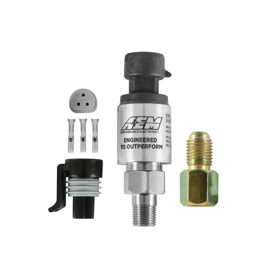 AEM 30-2130-100 Stainless Steel 100 PSIg Sensor Kit