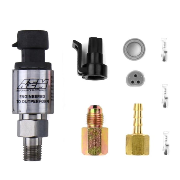 AEM 30-2130-100 Stainless Steel 100 PSIg Sensor Kit