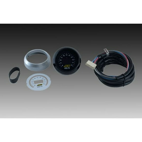 AEM 30-4400Digital Voltage Gauge Kit 8-18 Volts