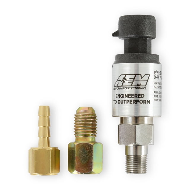 AEM 100 PSI 7-Bar Stainless Sensor Kit (30-2130-7)