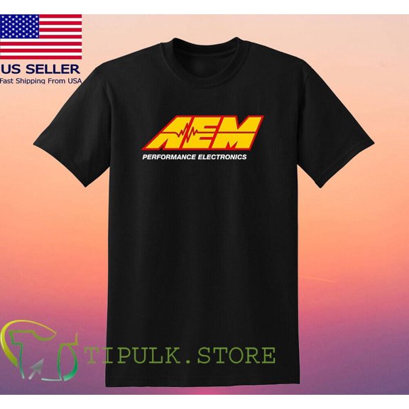 AEM Performance Electronic Men's Black T-shirt Size S-5XL