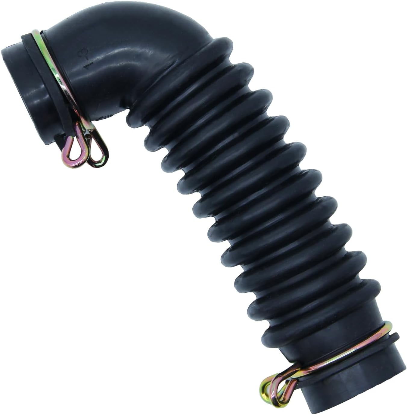 AEM75152901 Washer Drain Hose Replacement Compatible with LG, Kenmore Front Load Washers WT7800CV WT7800CW WT7900HBA WT7405CW - Durable Rubber, Easy Install, 2 Rust-Resistant Clamps
