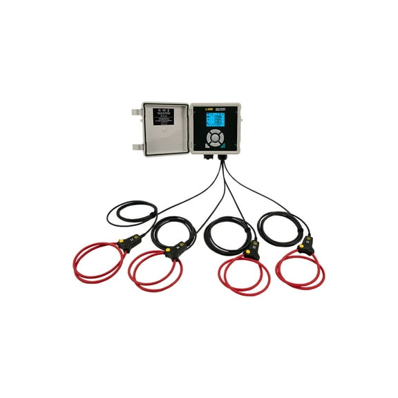 AEMC DL914 - Four-Channel AC Current Data Logger, 300/3000A, TRMS, Wi-Fi, DataVi