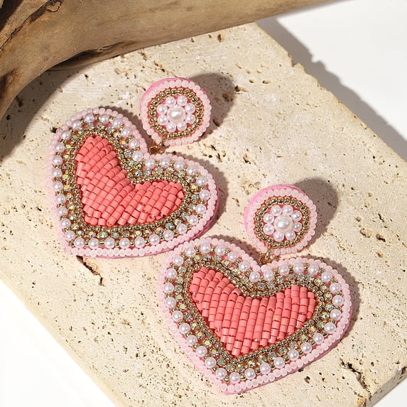 Bohemian Starfish Lobster Conch Seed Bead Drop Earrings for Women Handmade Ocean Animal Earrings Summer Beach Jewelry
