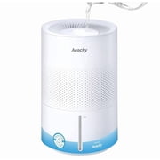 AEOCKY 420mL/h Mist-Free Evaporative Humidifier, 4.5L Tank, No White Dust