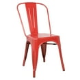 thumbnail image 1 of Aeon Furniture  Garvin 1 Galvanized Metal Dining Side Chair, 1 of 9