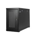thumbnail image 1 of AEONS 5U Wall Mount Low-Profile Server Cabinet Network Rack Security Micro Data-Center Enclosure 30-inch Server Depth Black, 1 of 1