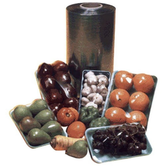 AEP Industries Inc Resinite Premium Produce Film Clear, 5000' Length x 15" Width x 53 ga Thickness | 1/Roll