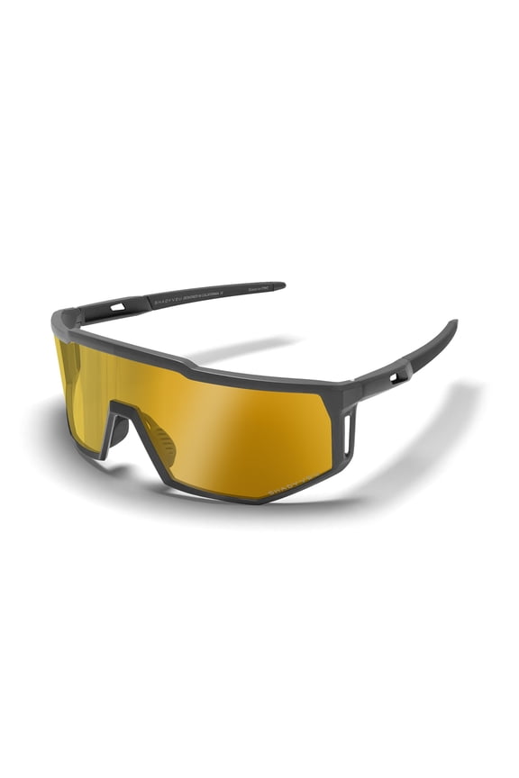 AEPEX Full Frame Sports TR90 Sunglasses Mirrored Anti-Glare UV400 Hydrophobic Wraparound Sport Sunglasses for Fishing, Running & Outdoor Adventures