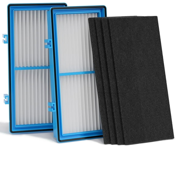 AER1 Filter Replacement for Holmes Air Purify Filter, 2 True Filters + 4 Carbon Booster Filters
