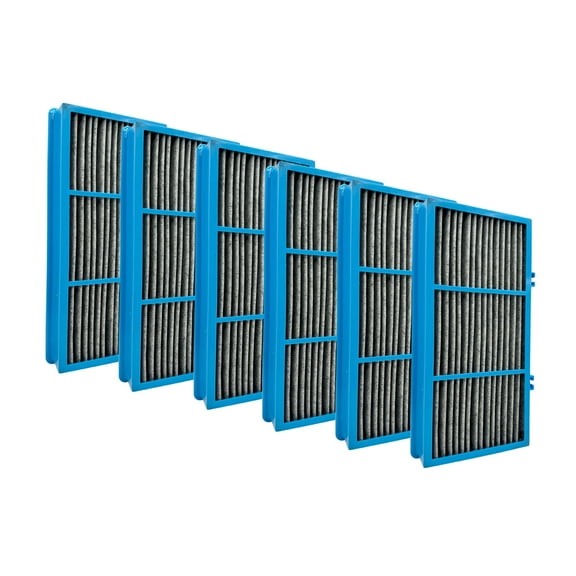AER1 HEPA + Infused Activated Carbon Replacement Filter Compatible with Holmes HAPF30AT Air Purifier Remove Smoke 6 Packs