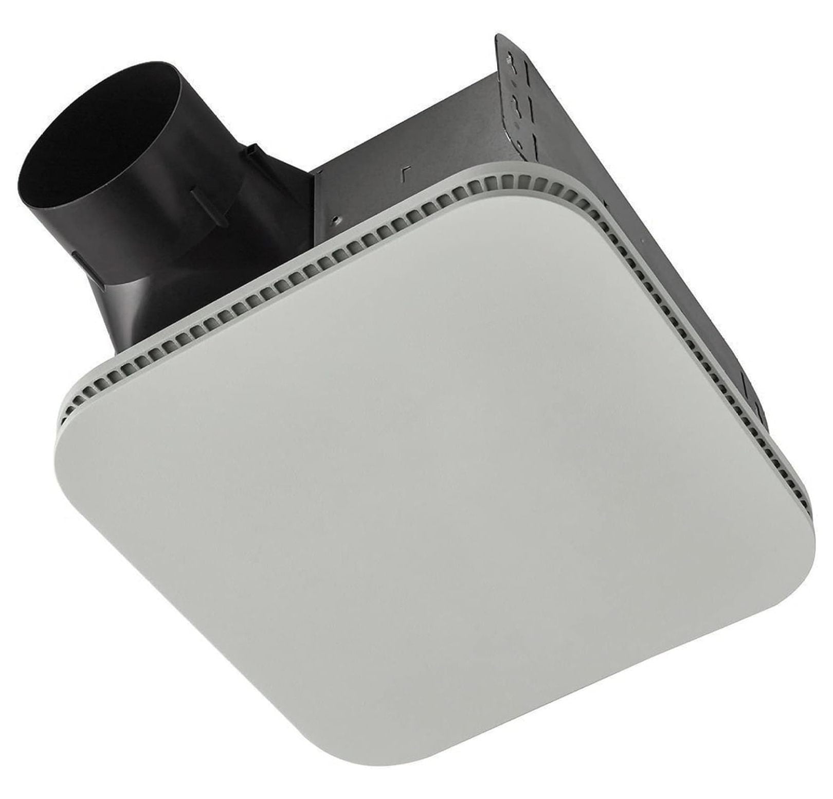 White Steel 80 CFM Bathroom Exhaust Fan