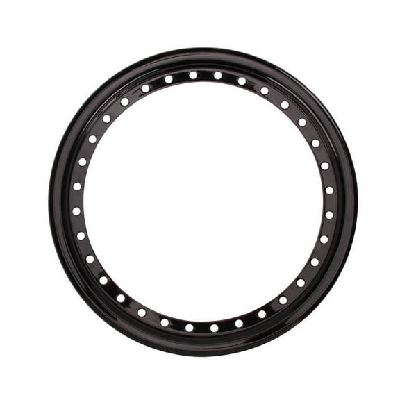 AERO 15 Inch Chrome Outer Beadlock Ring, Lightweight Steel, 3-1/4