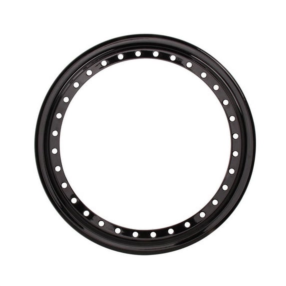 AERO 15 Inch Yellow Outer Beadlock Ring, Lightweight Steel, 3-1/4