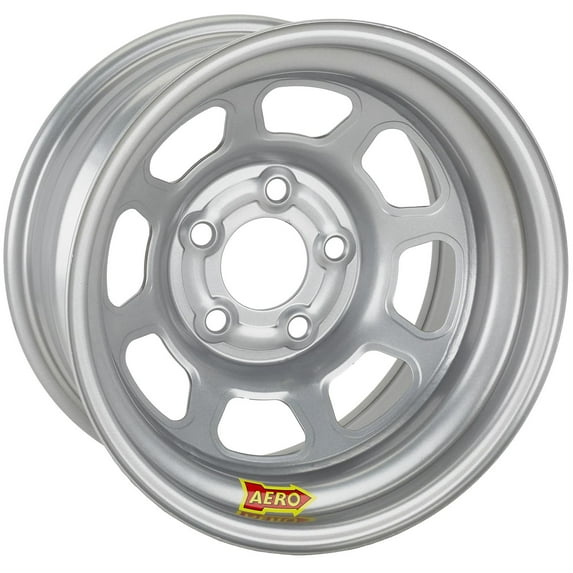 AERO 52 Series 15 x 8 Black Wissota Certified Wheel-3 Offset, 5x5