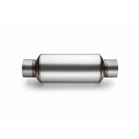 AERO Exhaust Tech Resonator Non-Polished 304 Grade Stainless Steel